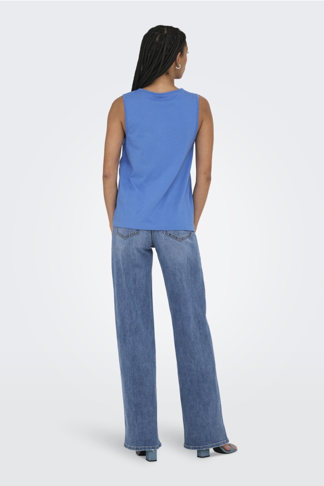 ONLSHARON S/L O-NECK TOP JRS 15347055 REGATTA